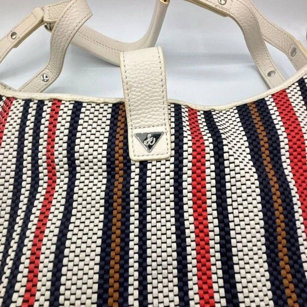 Sam Edelman Meryl Striped Woven Hobo Bag